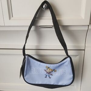 Rugrats Blue and Black Shoulder Bag
